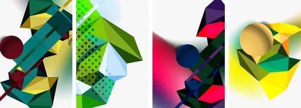 Σφαίρα Και Χαμηλό Πολυ Τριγωνικό Σχεδιασμό Εικονογράφηση Διάνυσμα Για Ταπετσαρία — Διανυσματικό Αρχείο