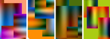 Metalik parlak kare konsept posterler. Duvar kağıdı, bayrak, arkaplan, kart, kitap illüstrasyonu için vektör illüstrasyonu, iniş sayfası