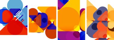 Duvar kağıdı, kartvizit, kapak, poster, afiş, broşür, başlık, web sitesi için geometrik ögeler