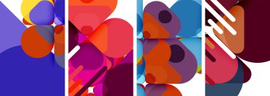 Duvar kağıdı, kartvizit, kapak, poster, afiş, broşür, başlık, web sitesi için geometrik ögeler