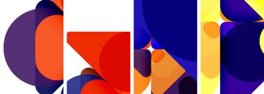 Duvar kağıdı, kartvizit, kapak, poster, afiş, broşür, başlık, web sitesi için geometrik ögeler