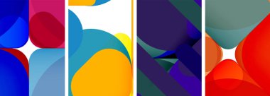 Duvar kağıdı, kartvizit, kapak, poster, afiş, broşür, başlık, web sitesi için geometrik ögeler