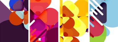 Duvar kağıdı, kartvizit, kapak, poster, afiş, broşür, başlık, web sitesi için geometrik ögeler