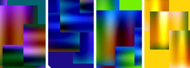 Metalik parlak kare konsept posterler. Duvar kağıdı, bayrak, arkaplan, kart, kitap illüstrasyonu için vektör illüstrasyonu, iniş sayfası