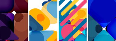 Duvar kağıdı, kartvizit, kapak, poster, afiş, broşür, başlık, web sitesi için geometrik ögeler