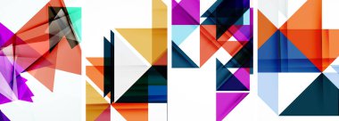 Duvar kağıdı, kartvizit, kapak, poster, afiş, broşür, başlık, web sitesi için üçgen poster
