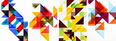 Duvar kağıdı, kartvizit, kapak, poster, afiş, broşür, başlık, web sitesi için üçgen poster