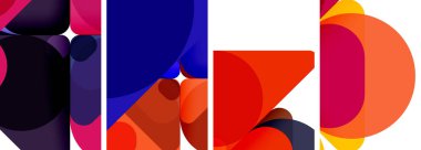 Duvar kağıdı, kartvizit, kapak, poster, afiş, broşür, başlık, web sitesi için geometrik ögeler