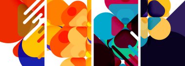 Duvar kağıdı, kartvizit, kapak, poster, afiş, broşür, başlık, web sitesi için geometrik ögeler