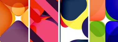 Duvar kağıdı, kartvizit, kapak, poster, afiş, broşür, başlık, web sitesi için geometrik ögeler