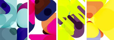 Duvar kağıdı, kartvizit, kapak, poster, afiş, broşür, başlık, web sitesi için geometrik ögeler