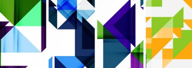 Duvar kağıdı, kartvizit, kapak, poster, afiş, broşür, başlık, web sitesi için üçgen poster