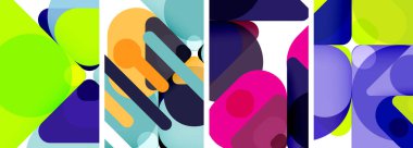 Duvar kağıdı, kartvizit, kapak, poster, afiş, broşür, başlık, web sitesi için geometrik ögeler