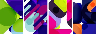 Duvar kağıdı, kartvizit, kapak, poster, afiş, broşür, başlık, web sitesi için geometrik ögeler