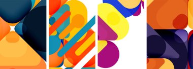 Duvar kağıdı, kartvizit, kapak, poster, afiş, broşür, başlık, web sitesi için geometrik ögeler