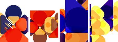 Duvar kağıdı, kartvizit, kapak, poster, afiş, broşür, başlık, web sitesi için geometrik ögeler