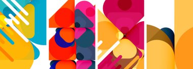 Duvar kağıdı, kartvizit, kapak, poster, afiş, broşür, başlık, web sitesi için geometrik ögeler