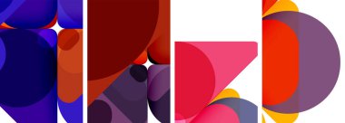 Duvar kağıdı, kartvizit, kapak, poster, afiş, broşür, başlık, web sitesi için geometrik ögeler