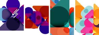 Duvar kağıdı, kartvizit, kapak, poster, afiş, broşür, başlık, web sitesi için geometrik ögeler