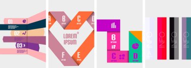 Bir dizi çizgi bilgi arkaplanı. Duvar kağıdı, bayrak, arkaplan, kart, kitap illüstrasyonu için vektör illüstrasyonu, iniş sayfası