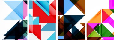 Duvar kağıdı, kartvizit, kapak, poster, afiş, broşür, başlık, web sitesi için üçgen poster