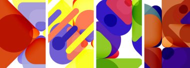 Duvar kağıdı, kartvizit, kapak, poster, afiş, broşür, başlık, web sitesi için geometrik ögeler