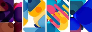 Duvar kağıdı, kartvizit, kapak, poster, afiş, broşür, başlık, web sitesi için geometrik ögeler