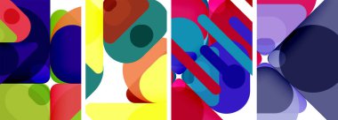 Duvar kağıdı, kartvizit, kapak, poster, afiş, broşür, başlık, web sitesi için geometrik ögeler