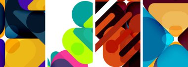 Duvar kağıdı, kartvizit, kapak, poster, afiş, broşür, başlık, web sitesi için geometrik ögeler