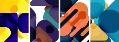 Duvar kağıdı, kartvizit, kapak, poster, afiş, broşür, başlık, web sitesi için geometrik ögeler