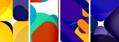 Duvar kağıdı, kartvizit, kapak, poster, afiş, broşür, başlık, web sitesi için geometrik ögeler