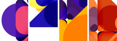 Duvar kağıdı, kartvizit, kapak, poster, afiş, broşür, başlık, web sitesi için geometrik ögeler