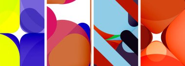 Duvar kağıdı, kartvizit, kapak, poster, afiş, broşür, başlık, web sitesi için geometrik ögeler