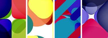 Duvar kağıdı, kartvizit, kapak, poster, afiş, broşür, başlık, web sitesi için geometrik ögeler