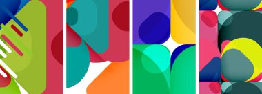 Duvar kağıdı, kartvizit, kapak, poster, afiş, broşür, başlık, web sitesi için geometrik ögeler