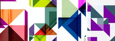 Duvar kağıdı, kartvizit, kapak, poster, afiş, broşür, başlık, web sitesi için üçgen poster