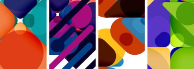 Duvar kağıdı, kartvizit, kapak, poster, afiş, broşür, başlık, web sitesi için geometrik ögeler