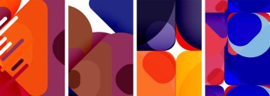 Duvar kağıdı, kartvizit, kapak, poster, afiş, broşür, başlık, web sitesi için geometrik ögeler