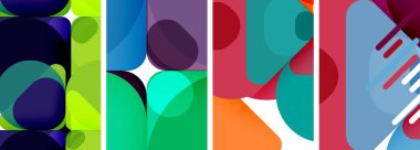 Duvar kağıdı, kartvizit, kapak, poster, afiş, broşür, başlık, web sitesi için geometrik ögeler