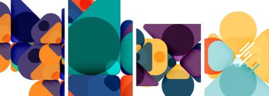 Duvar kağıdı, kartvizit, kapak, poster, afiş, broşür, başlık, web sitesi için geometrik ögeler