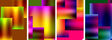 Metalik parlak kare konsept posterler. Duvar kağıdı, bayrak, arkaplan, kart, kitap illüstrasyonu için vektör illüstrasyonu, iniş sayfası