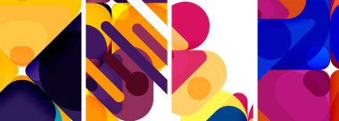 Duvar kağıdı, kartvizit, kapak, poster, afiş, broşür, başlık, web sitesi için geometrik ögeler