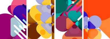 Duvar kağıdı, kartvizit, kapak, poster, afiş, broşür, başlık, web sitesi için geometrik ögeler