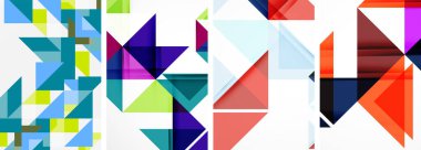 Duvar kağıdı, kartvizit, kapak, poster, afiş, broşür, başlık, web sitesi için üçgen poster