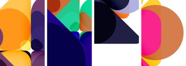 Duvar kağıdı, kartvizit, kapak, poster, afiş, broşür, başlık, web sitesi için geometrik ögeler