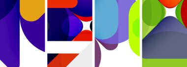 Duvar kağıdı, kartvizit, kapak, poster, afiş, broşür, başlık, web sitesi için geometrik ögeler