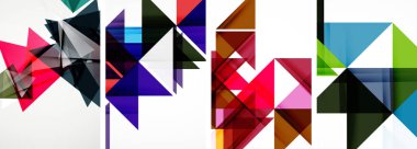 Duvar kağıdı, kartvizit, kapak, poster, afiş, broşür, başlık, web sitesi için üçgen poster