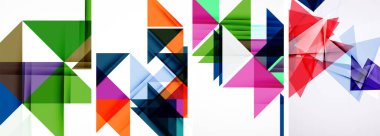 Duvar kağıdı, kartvizit, kapak, poster, afiş, broşür, başlık, web sitesi için üçgen poster