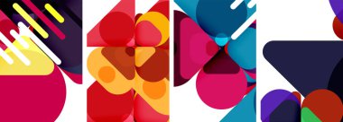 Duvar kağıdı, kartvizit, kapak, poster, afiş, broşür, başlık, web sitesi için geometrik ögeler