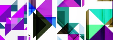 Duvar kağıdı, kartvizit, kapak, poster, afiş, broşür, başlık, web sitesi için üçgen poster